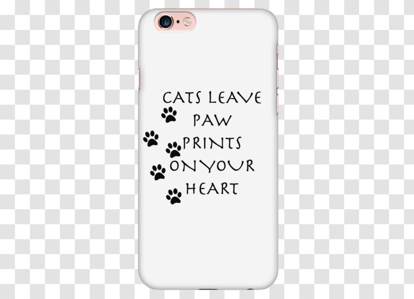 Animal Mobile Phone Accessories Paw Text Messaging Font - White Transparent PNG