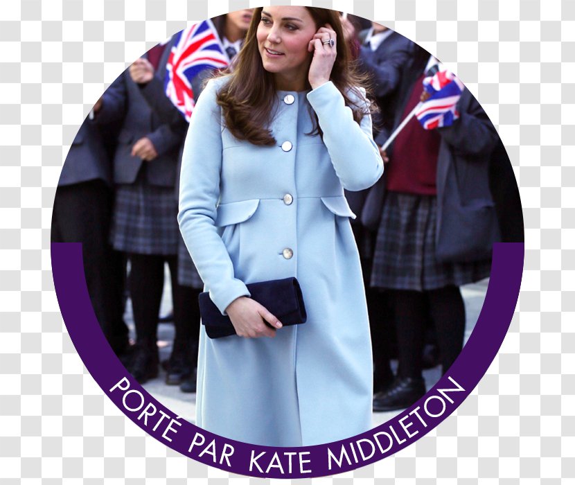 Catherine, Duchess Of Cambridge Outerwear Overcoat Clothing - Jacket - Dress Transparent PNG