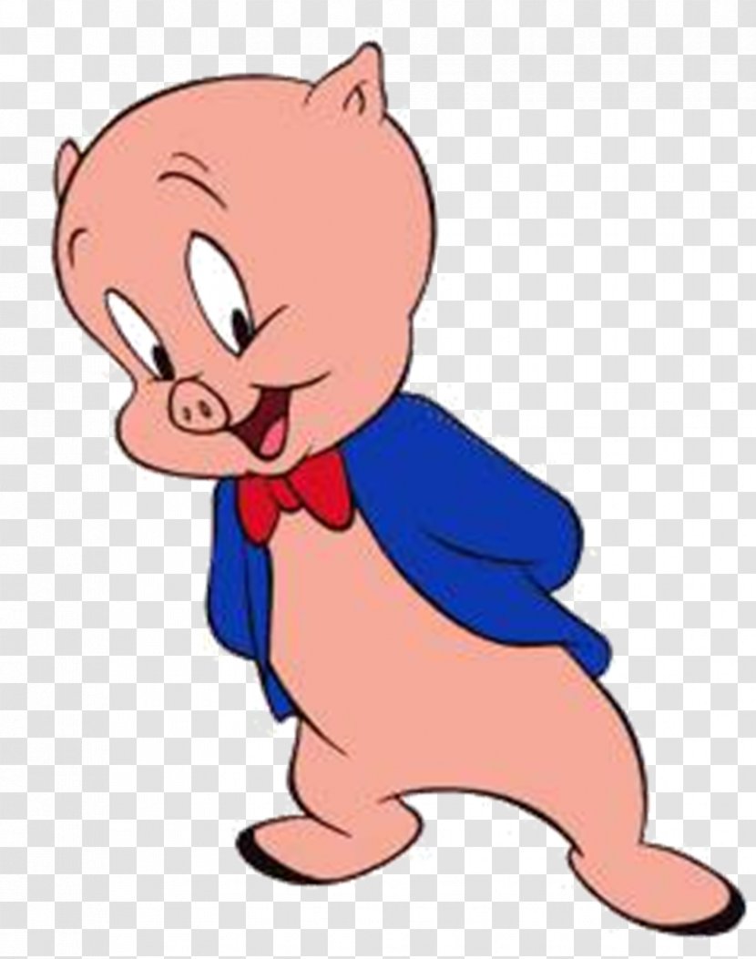Porky Pig Daffy Duck Bugs Bunny Looney Tunes - Cartoon - Piglet Transparent PNG