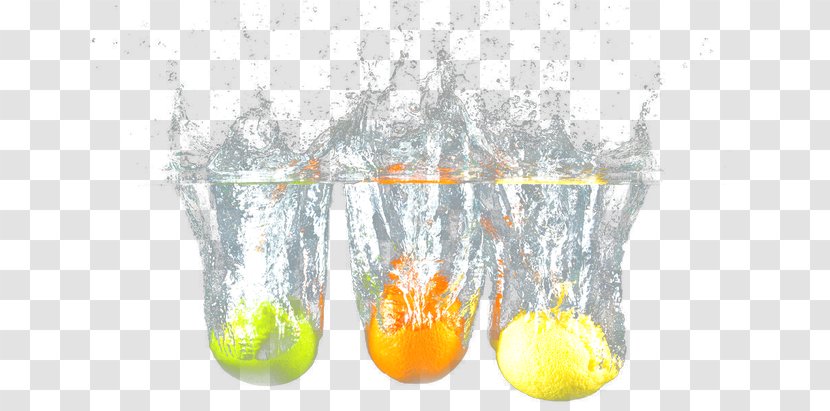 Auglis Paper Wallpaper - Ink - Fruit Falling In Water Transparent PNG