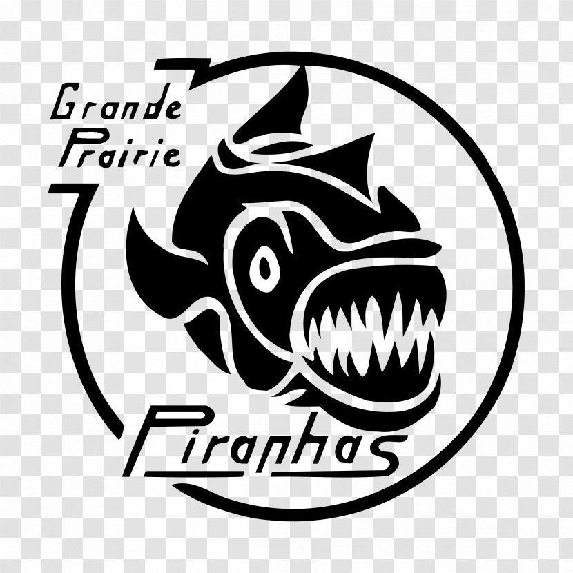Logo Vector Graphics Grande Prairie Piranhas Swim Clip Art - Piranha Transparent PNG