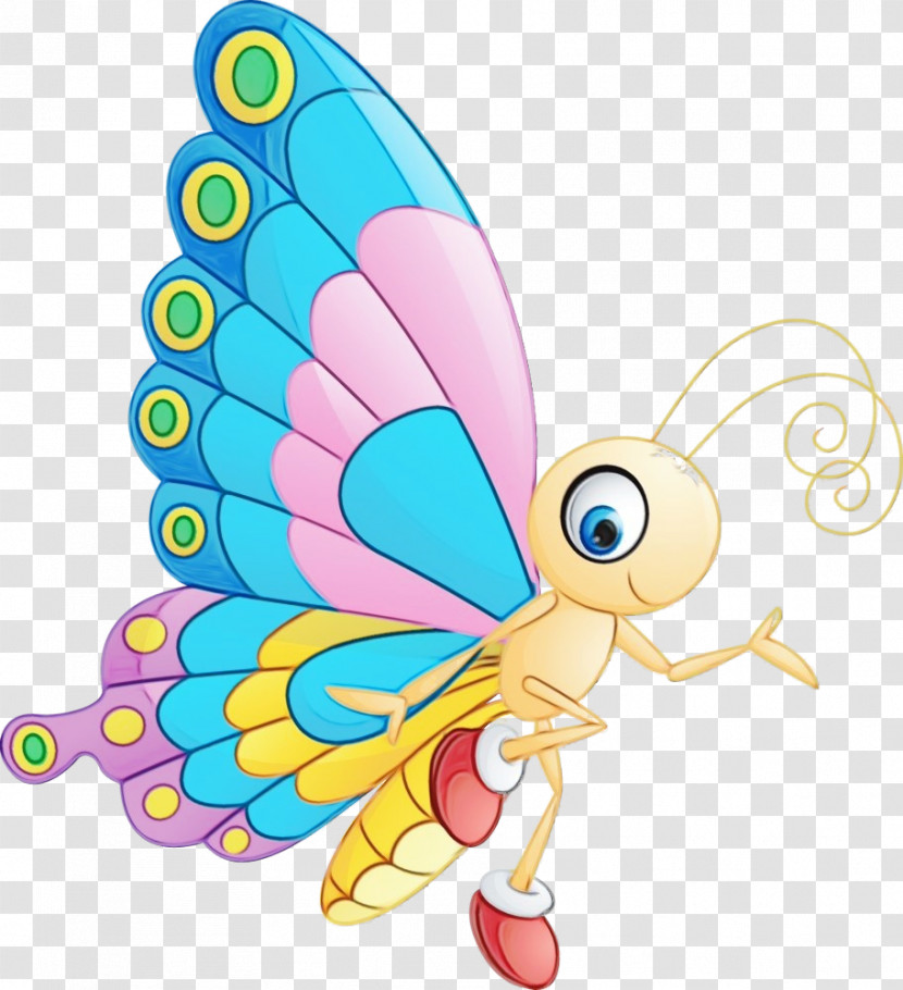 Butterfly Insect Moths And Butterflies Wing Cartoon Transparent PNG