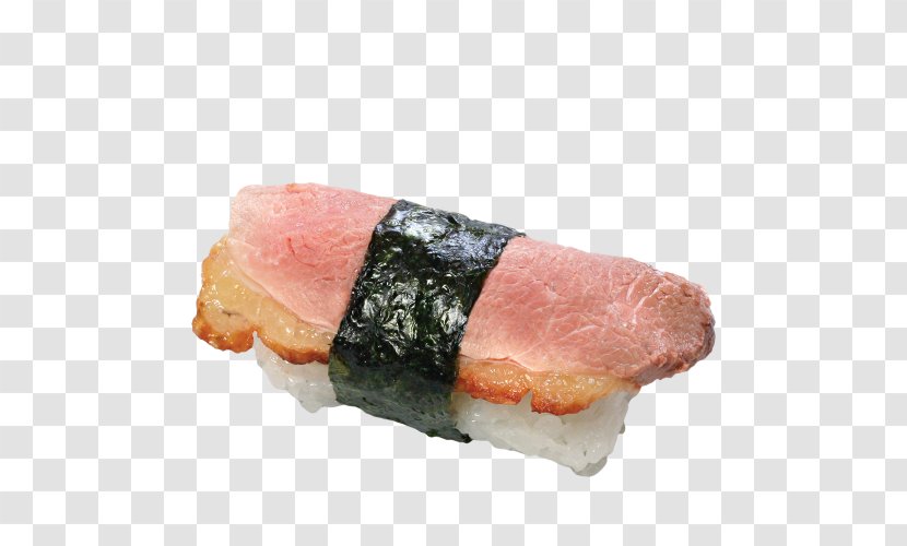 Sushi Spam Musubi Prosciutto Kobe Beef Veal Transparent PNG