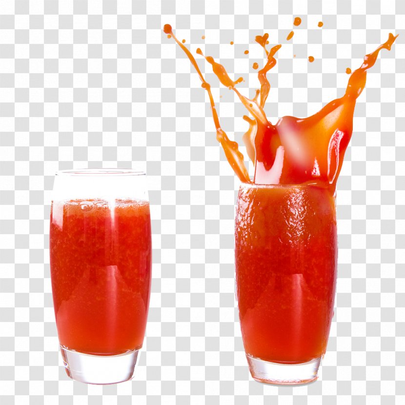 Tomato Juice Orange Bloody Mary Cocktail - Picture Transparent PNG
