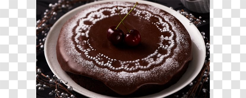 Flourless Chocolate Cake Sachertorte Pudding - Tortem - Bar Cocoa Solids Bean Transparent PNG