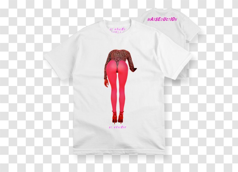 T-shirt Masseduction St. Vincent Fast Slow Disco - Flower Transparent PNG