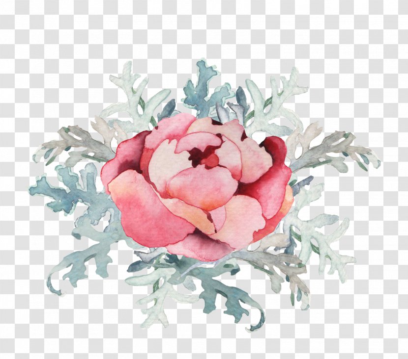 Watercolor Painting Logo Flower Floral Design Photography Transparent PNG