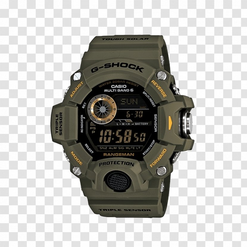 G-Shock Master Of G GW9400 Watch Casio - Hardware Transparent PNG