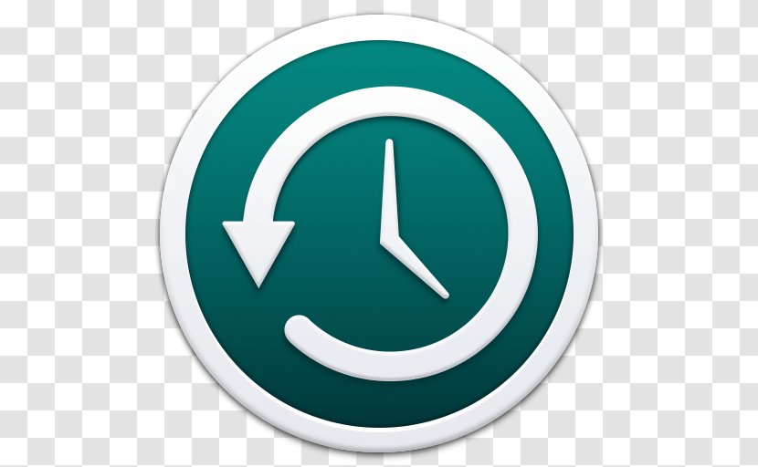 Symbol Aqua Circle Font - Backup - Apple Timemachine Border Transparent PNG