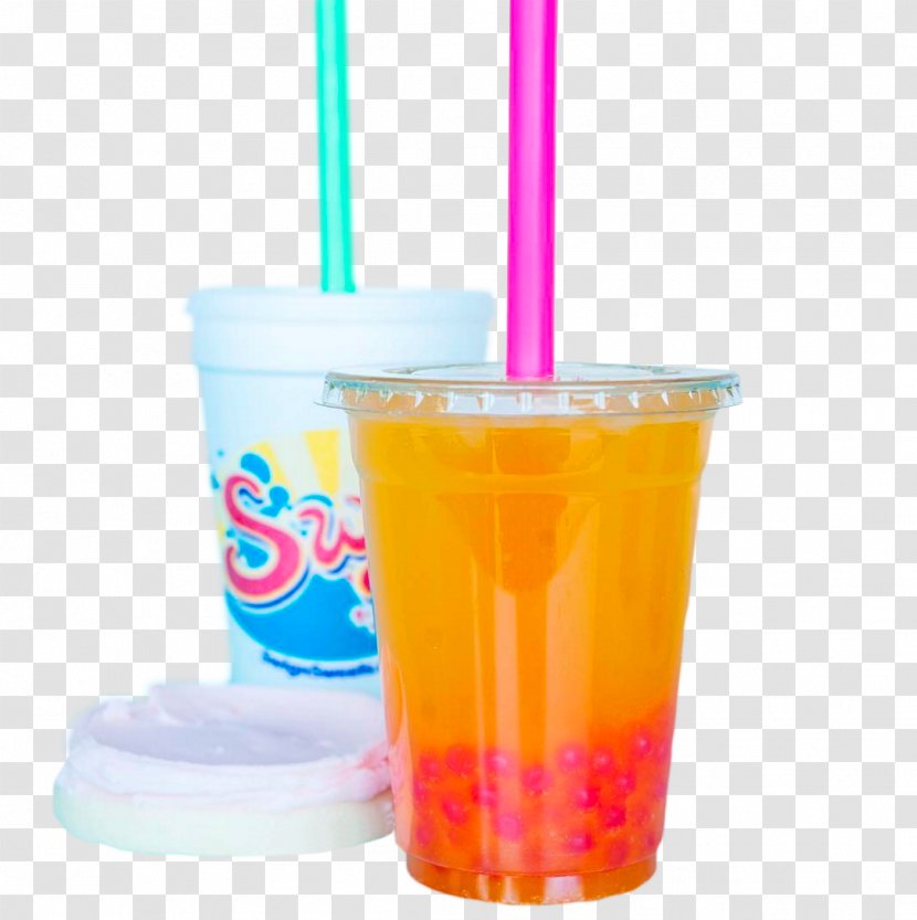 Orange Drink Smoothie Bubble Tea Swig Slush - Juice - Dirty Martini Transparent PNG