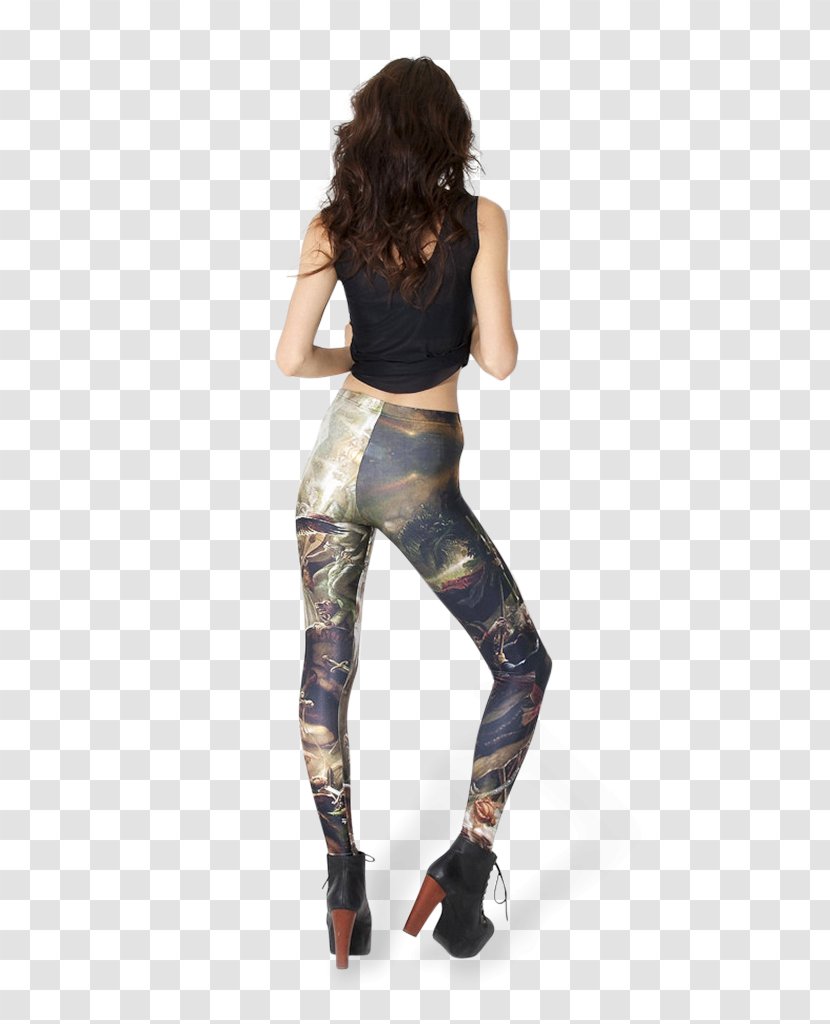 Leggings Yoga Pants Fashion Tights Clothing - Silhouette - Jeans Transparent PNG
