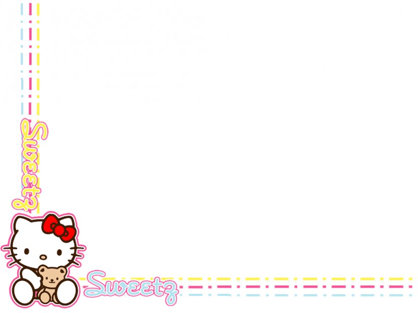Hello Kitty My Melody Sanrio Clip Art - Area - With Balloons Transparent PNG