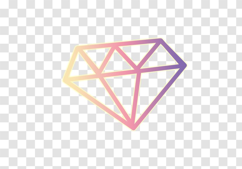 Paper Diamond Gemstone Illustration - Shape - Color Hand-painted Cartoon Transparent PNG