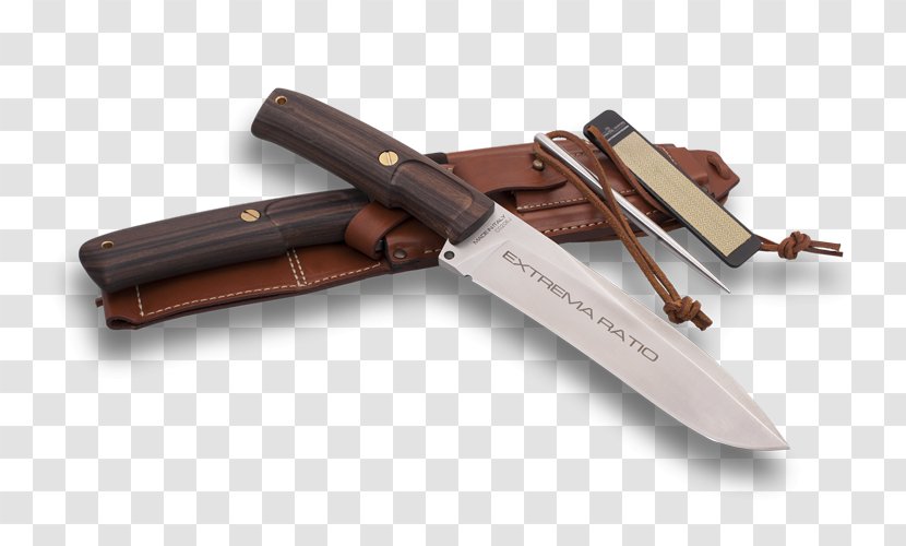 Bowie Knife Stainless Steel Blade Transparent PNG