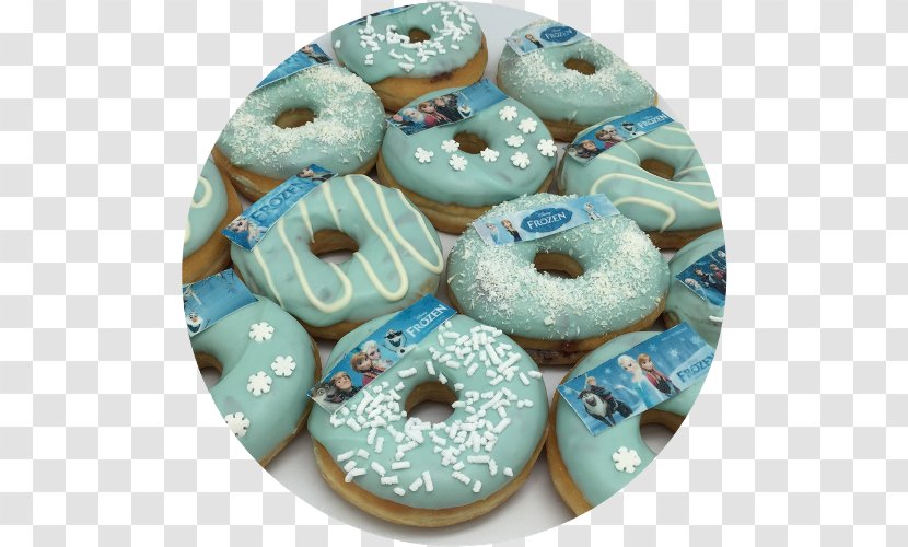 Donuts Turquoise Powdered Sugar Finger Food - MINI DONUTS Transparent PNG