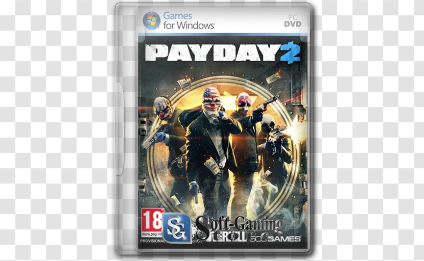 Payday 2 Xbox 360 Bayonetta Video Game One - 505 Games Transparent PNG