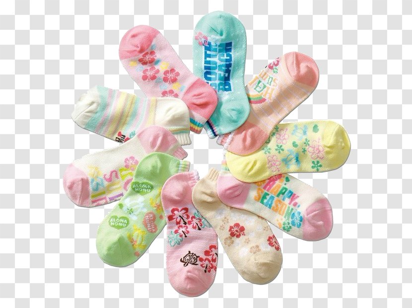 Hosiery Sock - Lovely Variety Of Baby Socks Transparent PNG