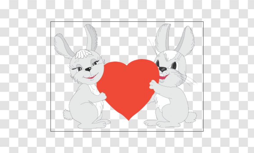 Rabbit Hare Easter Bunny Clip Art - Cartoon Transparent PNG