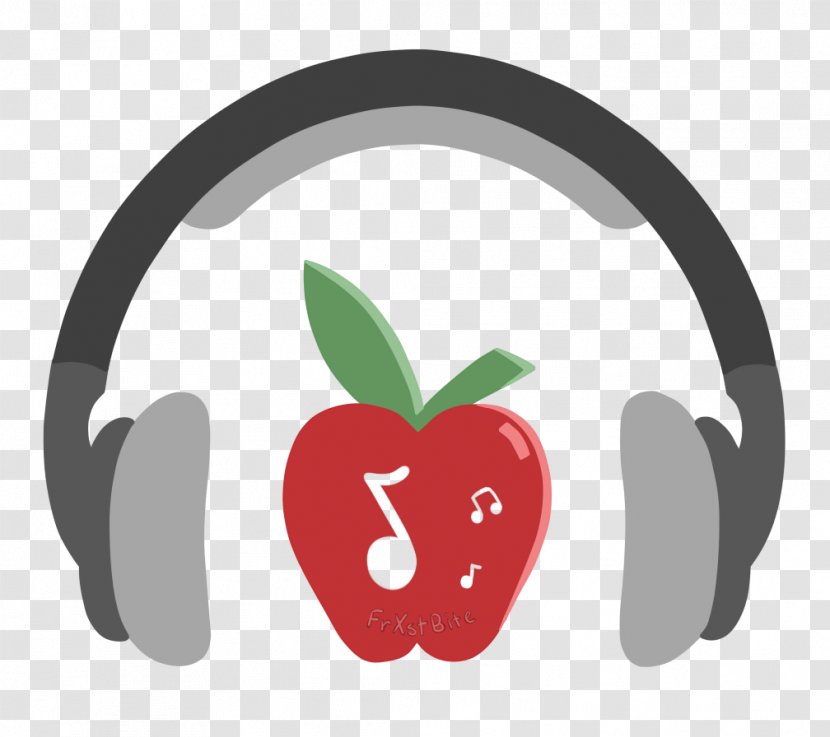 Headphones Fruit Clip Art - Audio - Apple Transparent PNG