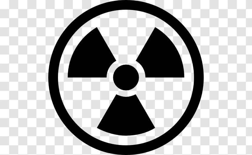 Radioactive Decay Radiation Nuclear Power Hazard Symbol - Danger Transparent PNG