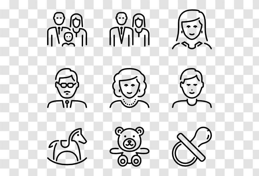 Symbol - Facial Expression - Family Cartoon Transparent PNG