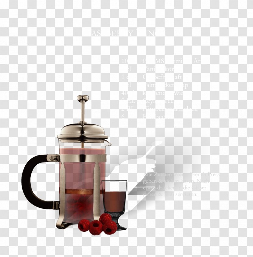 Coffee Cup Punch Arrack Cocktail Mug - Small Appliance - Raspberry Drink Transparent PNG