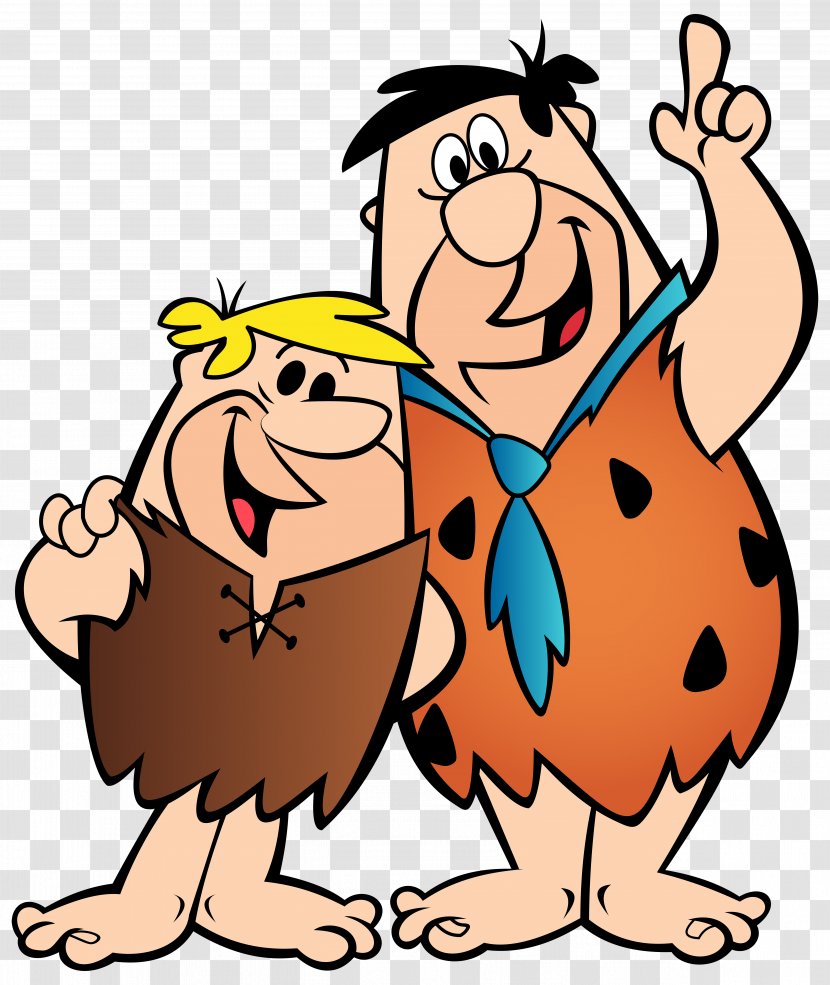 Fred Flintstone Barney Rubble Wilma Betty Dino - New And Show - Strong Transparent PNG