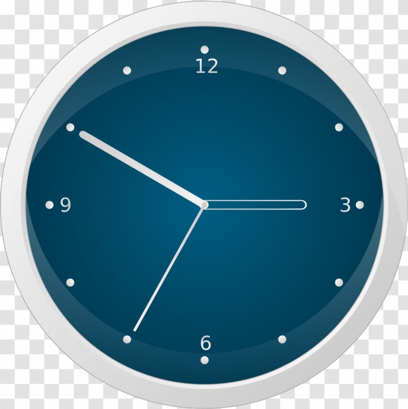 Clock CorelDRAW Time Tutorial - Azure Transparent PNG