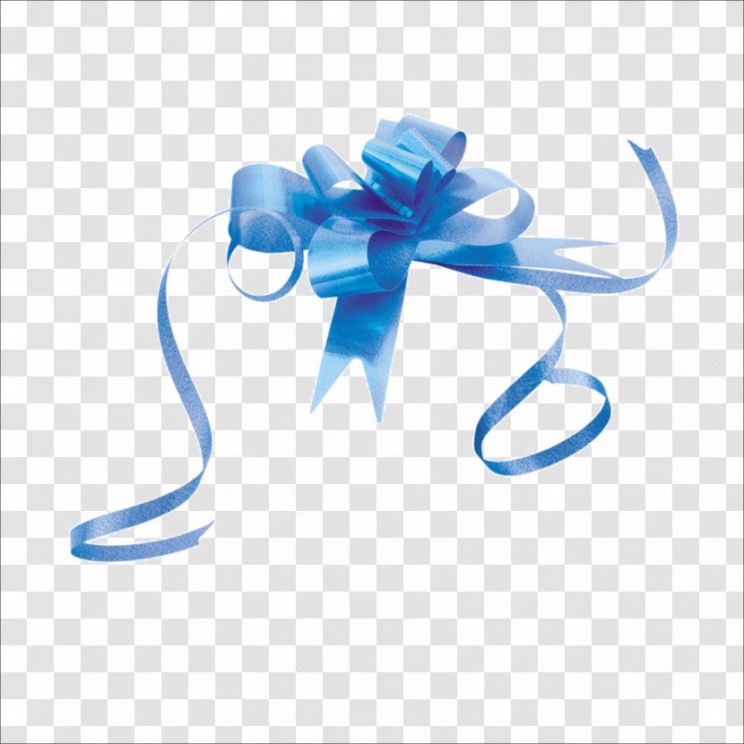 Tarsus New Years Day Mask Gift - Ribbon - Blue Transparent PNG