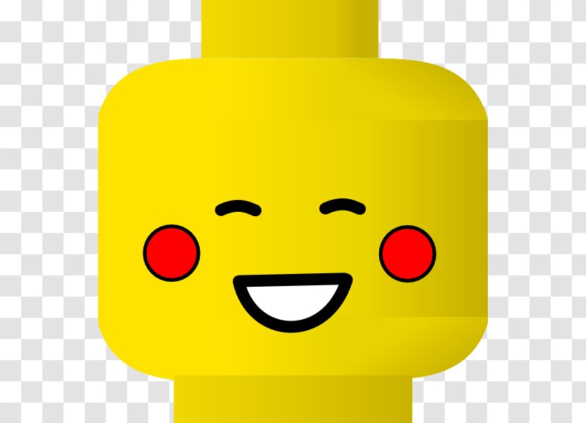Lego Minifigure Smiley Emoticon Clip Art - J Transparent PNG