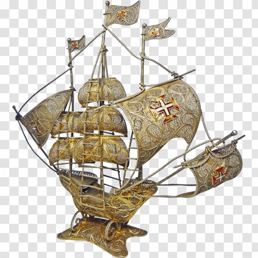 Manila Galleon Caravel Sailing Ship Carrack - Watercraft - Amulet Transparent PNG