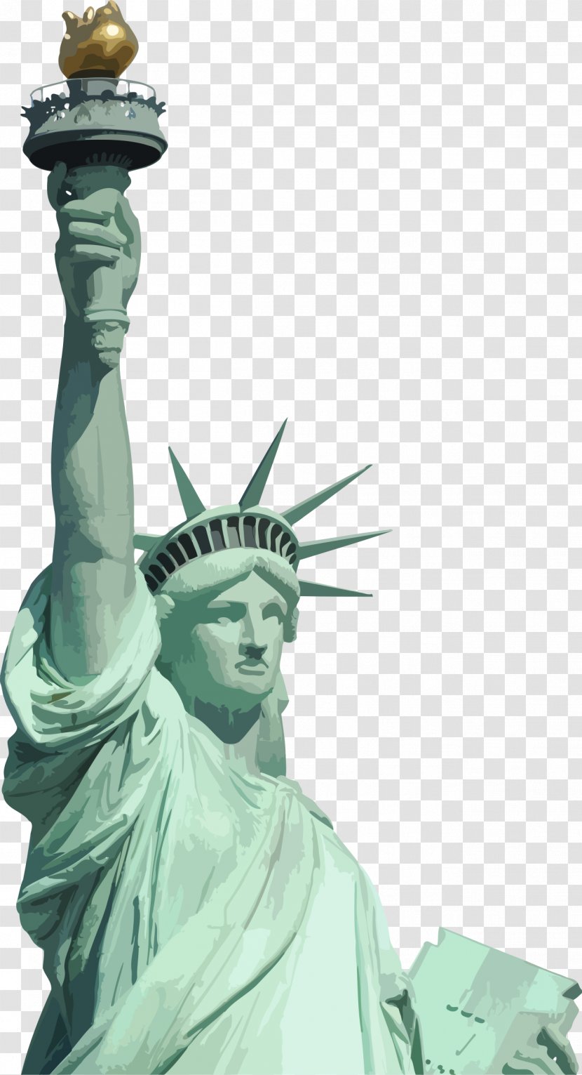 Statue Of Liberty - Classical Sculpture Transparent PNG