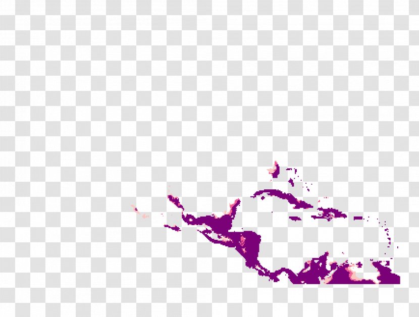 Colombia Central America Caribbean Map - Violet Transparent PNG