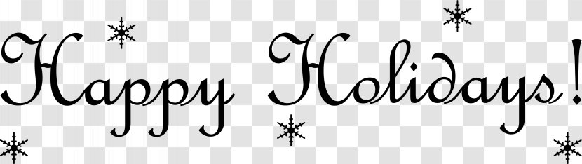 Signature Block Holiday Christmas Email Clip Art - Monochrome Photography - Jewish Holidays Transparent PNG