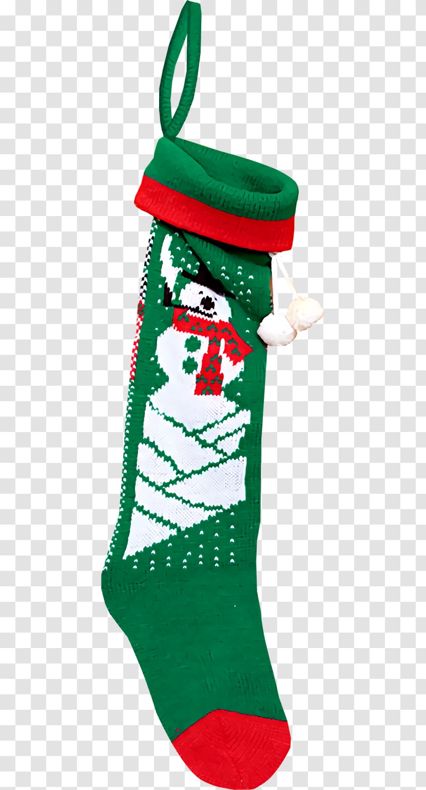 Christmas Stocking Socks - Decoration Transparent PNG