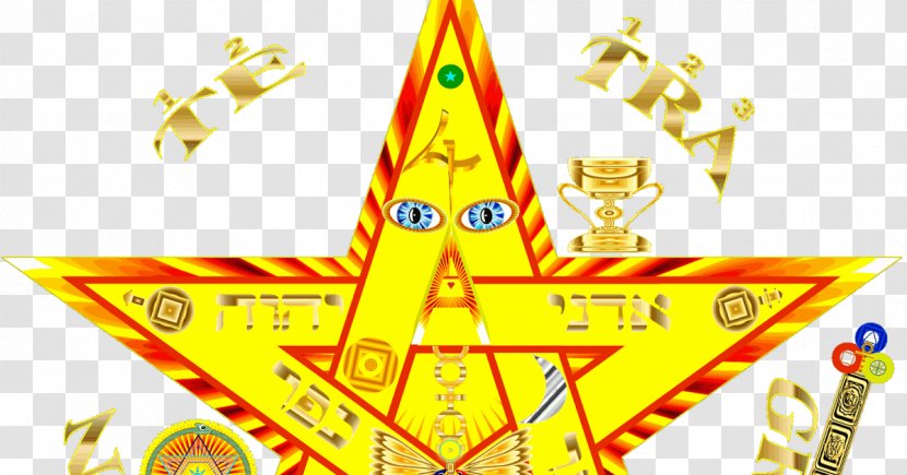 Pentagram Esotericism Symbol Pentacle Tetragrammaton - Ceremonial Magic - Ss Transparent PNG