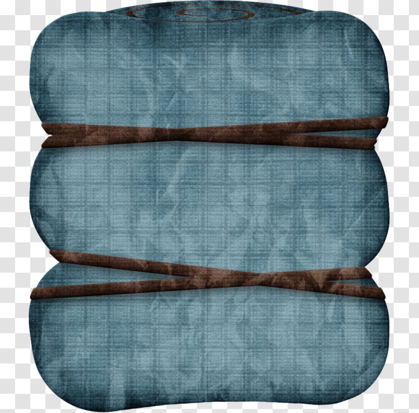 Teal Turquoise Tartan Pattern - Hiking Transparent PNG