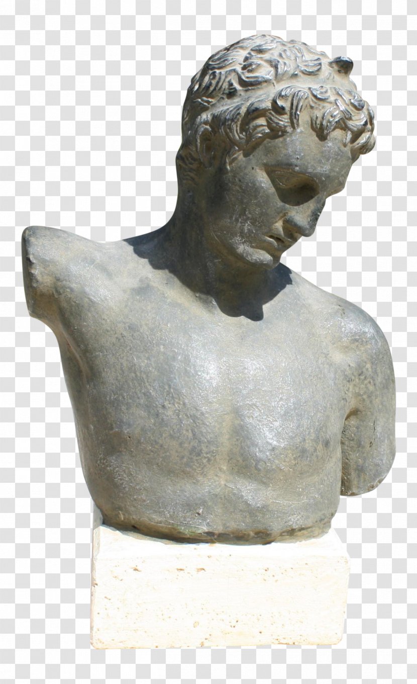 Bust Classical Greece Ancient Greek Sculpture Ny Carlsberg Glyptotek - Statue Transparent PNG