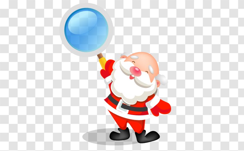 Christmas Ornament Fictional Character Illustration - Santa Clause - Search Transparent PNG