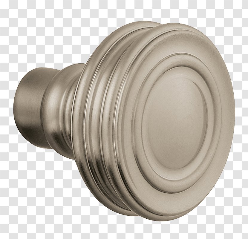 Brass Door Handle 01504 Nickel Transparent PNG