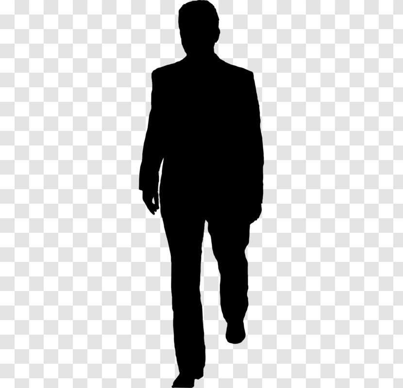 Silhouette Animation Video Footage - Gesture - Walking Transparent PNG