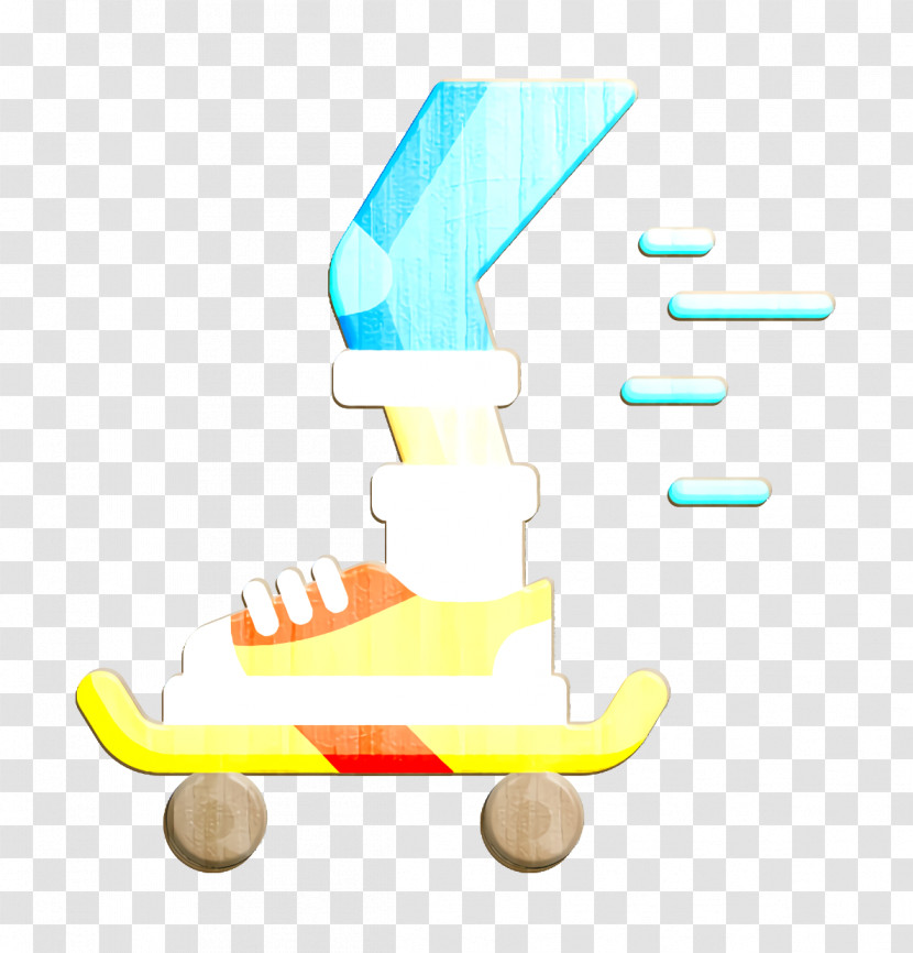 City Icon Skateboard Icon Transparent PNG