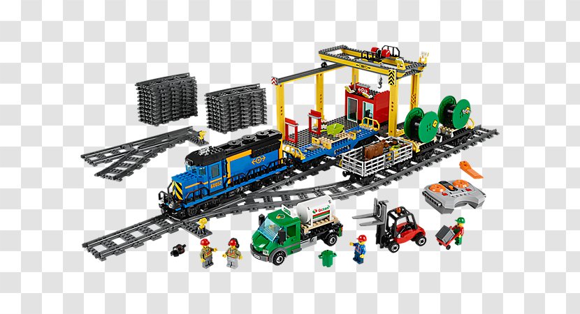 LEGO 60052 City Cargo Train Lego Undercover - 60051 Highspeed Passenger Transparent PNG