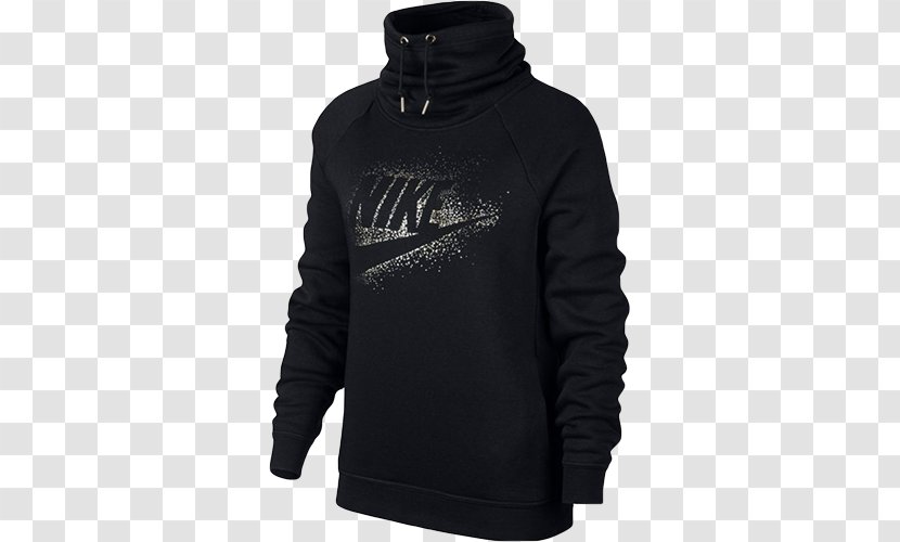 Hoodie T-shirt Tracksuit Jacket Nike - New Balance - Wear Black Yarn Transparent PNG