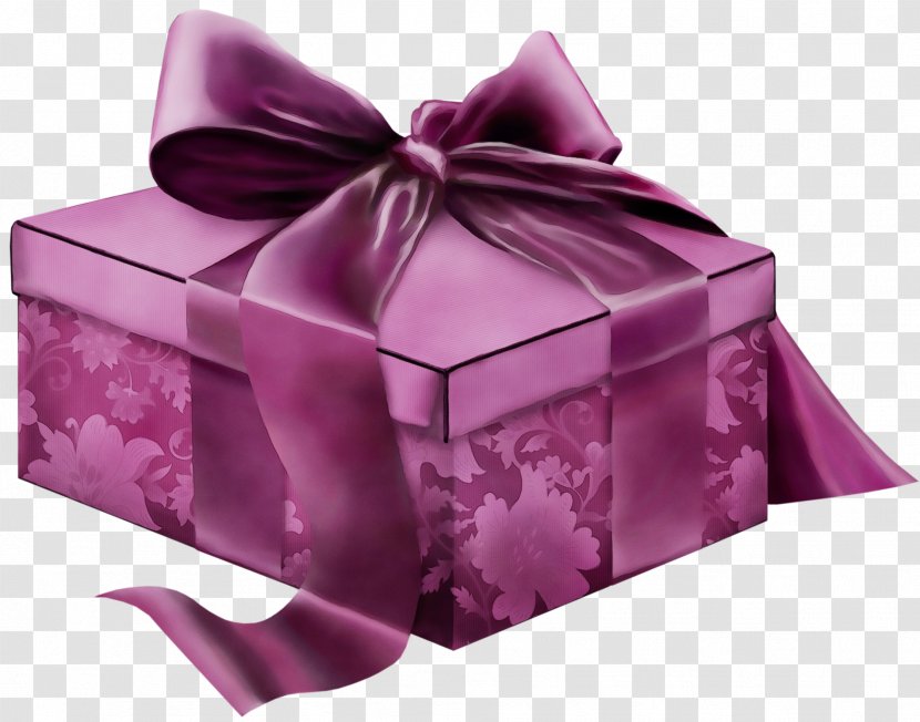 Birthday Party Ribbon - Christmas Gift - Magenta Wedding Favors Transparent PNG