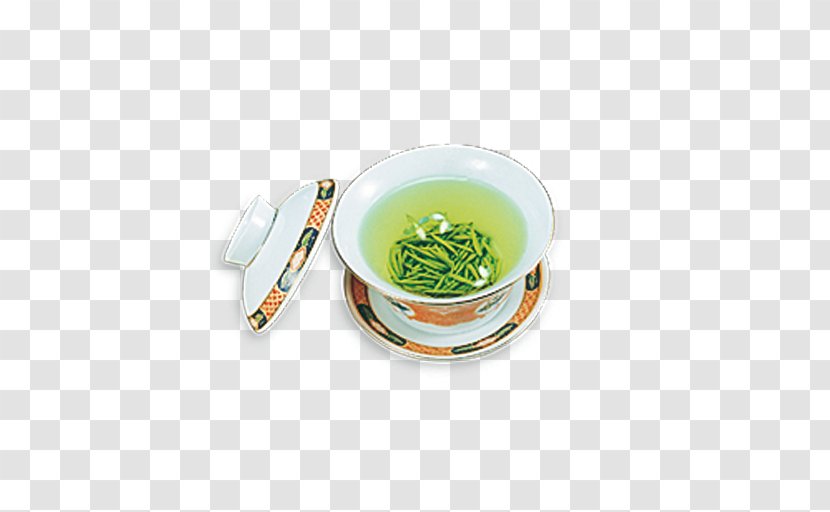 Green Tea Chrysanthemum Teacup - Serveware Transparent PNG