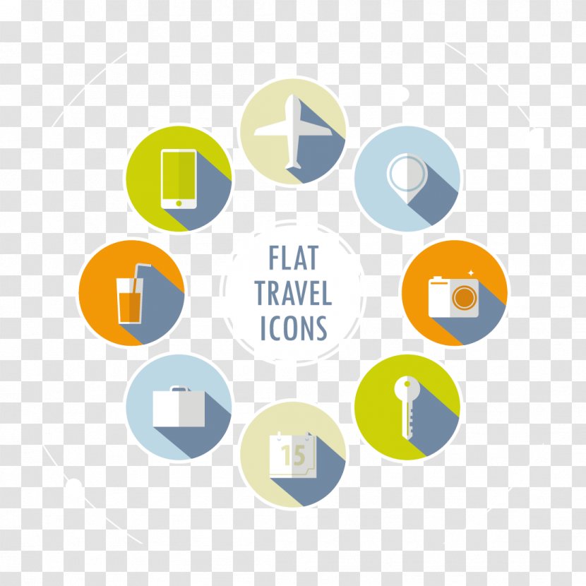 Logo Tourism Icon - Blue - Vector Travel Transparent PNG
