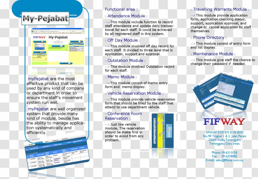 Web Page Water Line Brand - Brochure Transparent PNG