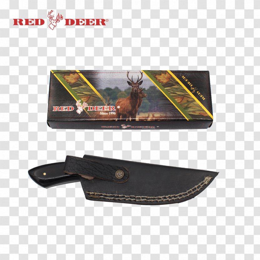 Hunting & Survival Knives Bowie Knife Blade Tang - Red Deer Transparent PNG