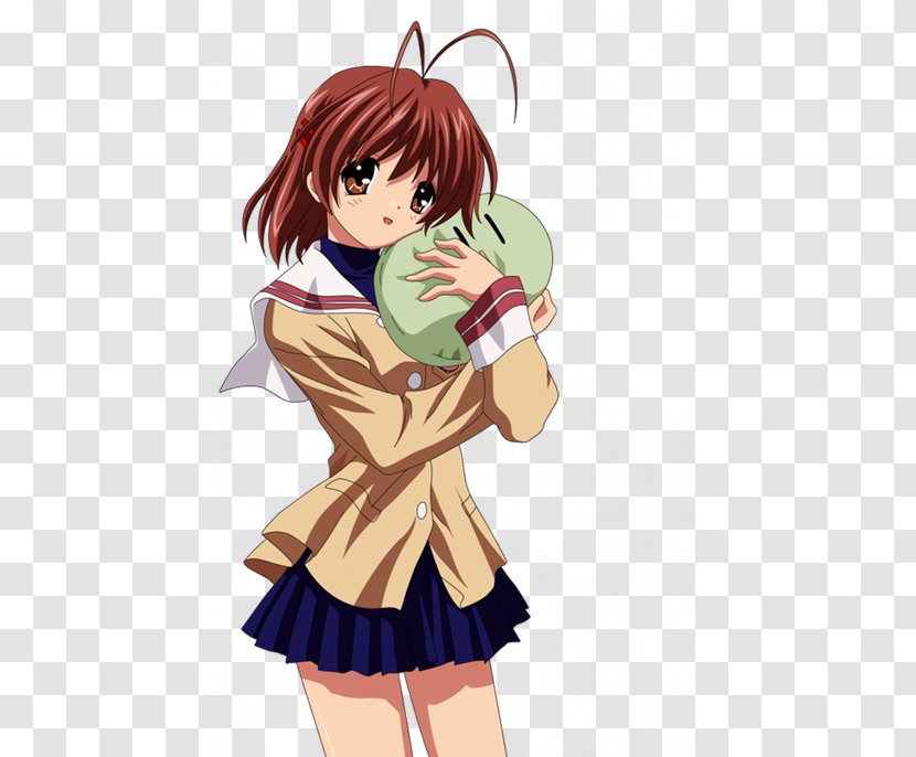 Clannad Tomoya Okazaki Nagisa Furukawa Dango Shiota - Frame Transparent PNG